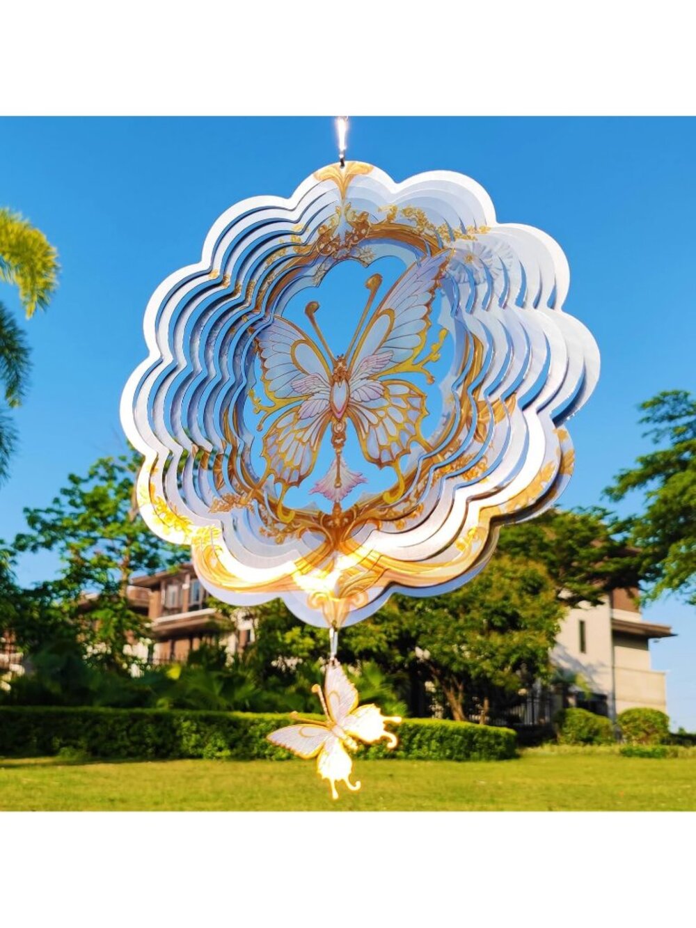 New Butterfly Wind Spinners- Birthday Gifts for Women Mom Grandma Wife